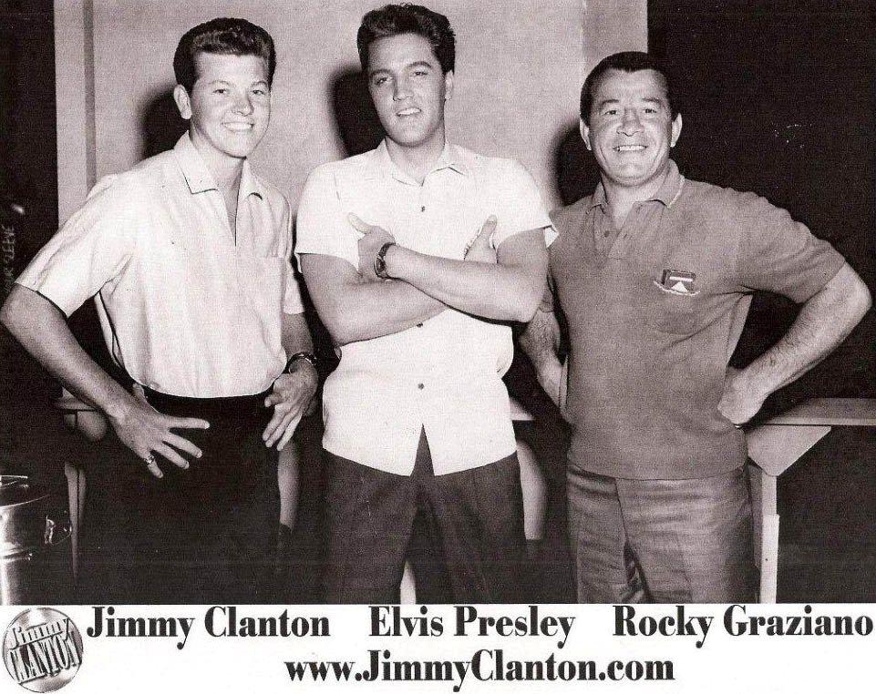 Jimmy Clanton, Elvis Presley, Rocky Graziano